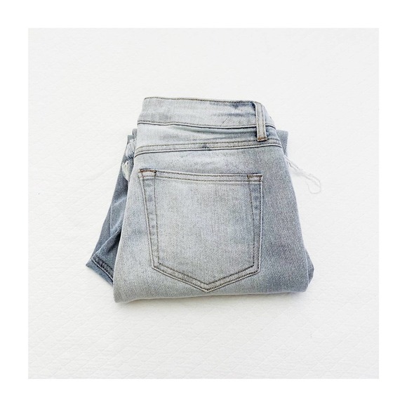 Sincerely Jules High Rise Button Down Light Wash Denim Jeans SZ27 - Picture 1 of 7